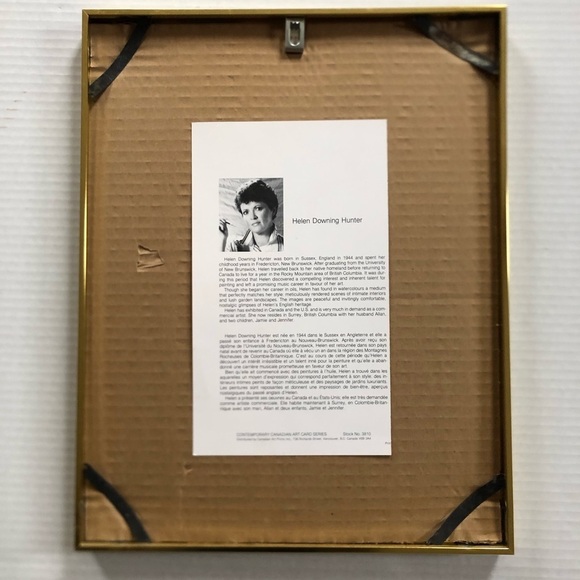 Canadian Helen Downing Hunter Signed Framed Print - Picture 5 of 11